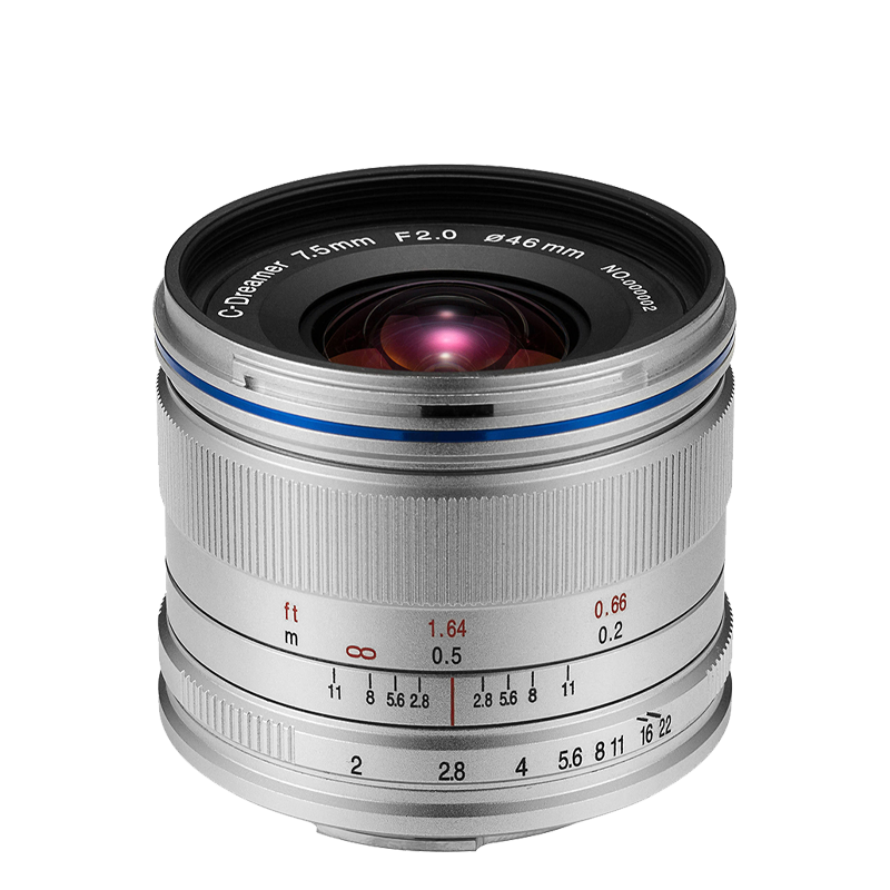 Laowa 7.5 mm f/2 MFT standardní provedení