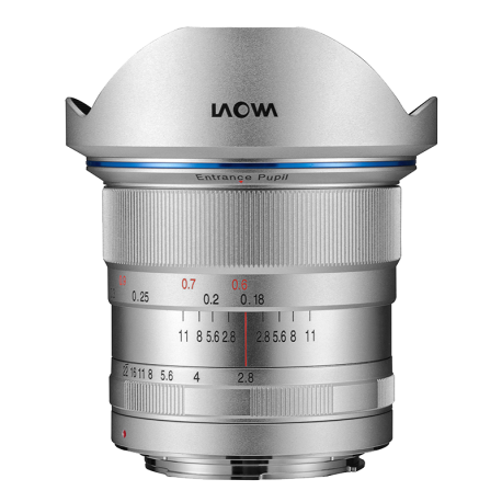 Laowa 12 mm f/2.8 Zero-D (stříbrný)