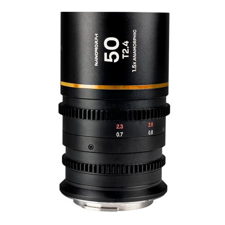 Laowa Nanomorph 1.5X Anamorphic 50mm T2.4 Mirrorless Amber