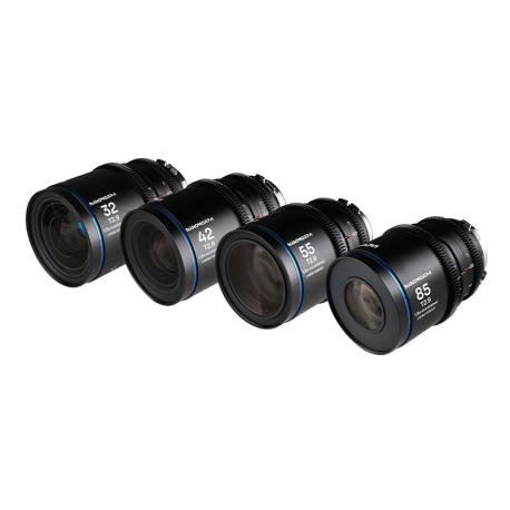 Laowa Nanomorph T2,9 1.5X LF Anamorphic sada 4 objektivů 32+42+55+85 mm