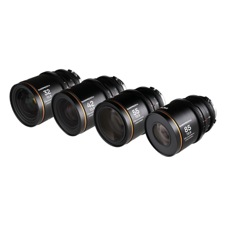 Laowa Nanomorph T2,9 1.5X LF Anamorphic sada 4 objektivů 32+42+55+85 mm