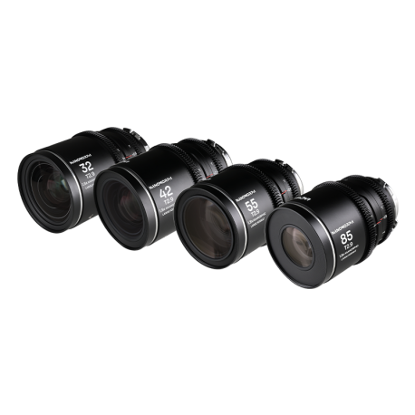Laowa Nanomorph T2,9 1.5X LF Anamorphic sada 4 objektivů 32+42+55+85 mm