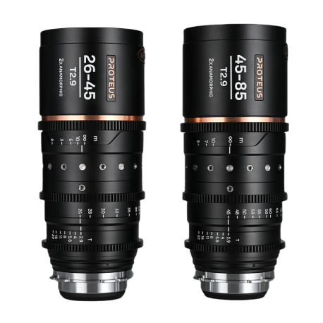 Laowa Proteus Zoom sada 26-45 mm + 45-85 mm T2,9