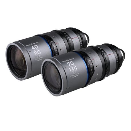 Sunlight 2X Anamorphic Zoom 2-Lens Bundle (40-80 mm,70-135 mm)
