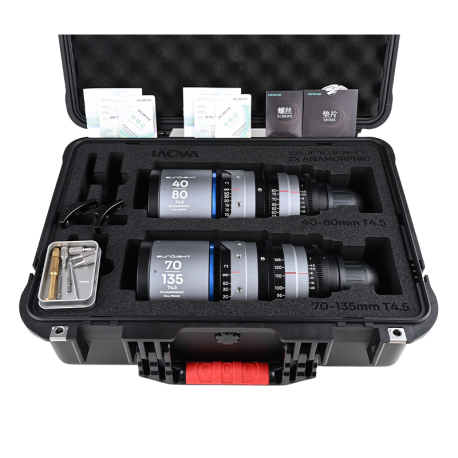 Sunlight 2X Anamorphic Zoom 2-Lens Bundle (40-80 mm,70-135 mm)