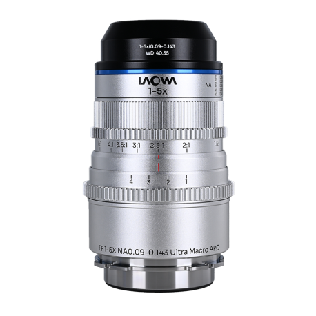 Laowa Aksen 45 mm f/2,8 1-5X Ultra Macro APO