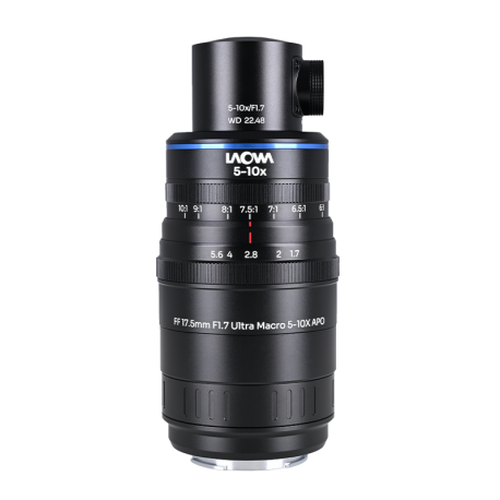 Laowa  Aksen 17,5mm f/1,7 5-10X Ultra Macro APO (Coaxial)