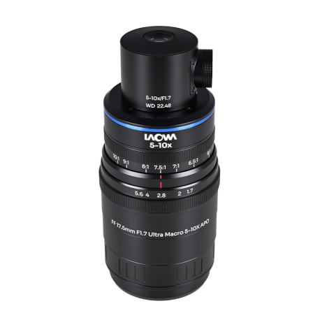 Laowa  Aksen 17,5mm f/1,7 5-10X Ultra Macro APO (Coaxial)