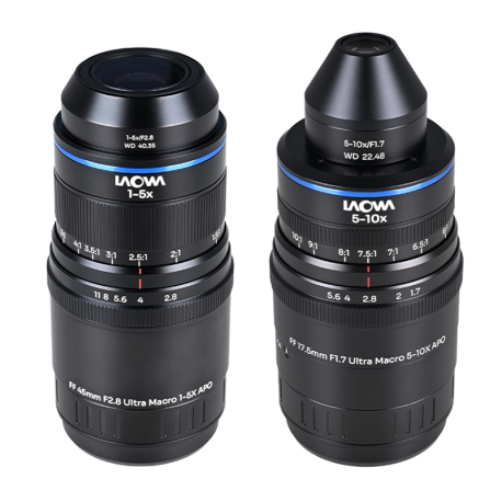 Laowa  Aksen 2-lens Bundle (45 mm f/2,8+17,5 mm f/1,7)