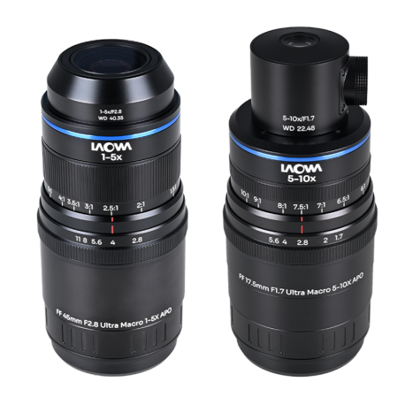 Laowa  Aksen 2-lens Bundle (45 mm f/2,8+17,5 mm f/1,7) (Coaxial)