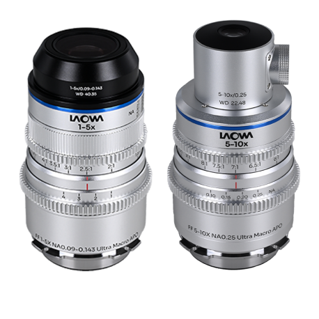Laowa Aksen 2-lens Bundle (45 mm f/2,8+17 mm f1,7) Cine (Coax)